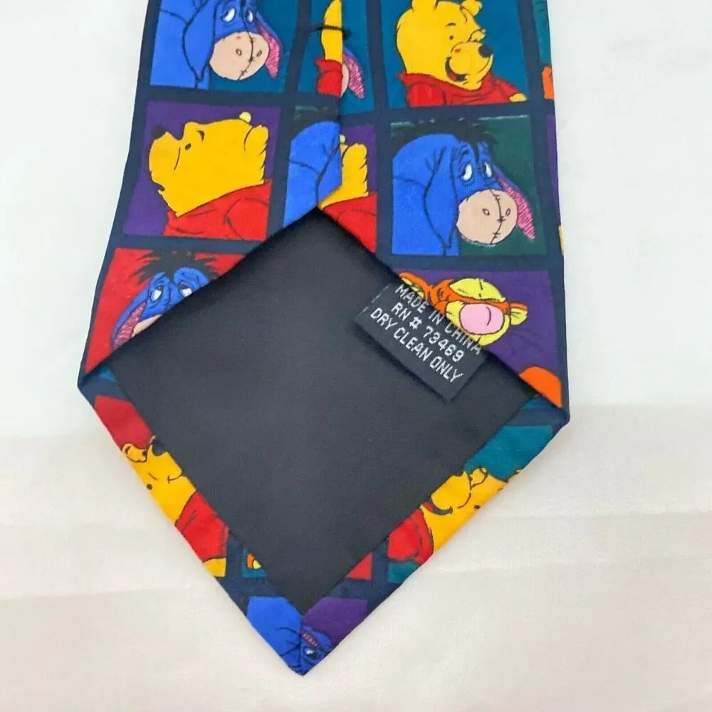 #5660 Disney Pooh  Eyor Tiger Mens Novelty Necktie, Tie 57X4